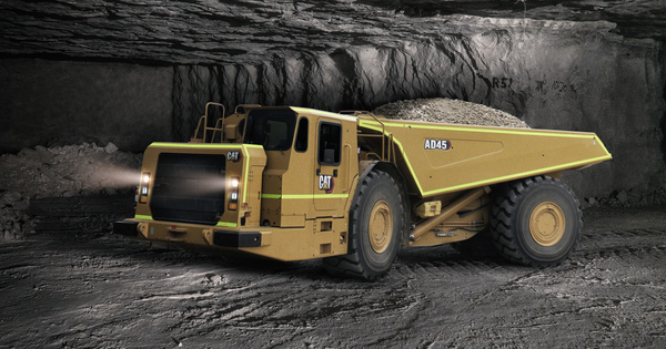 Caterpillar Launches AD45 Underground Truck