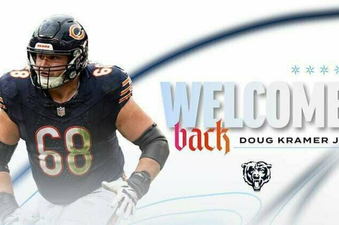 Roster Moves: Bears re-sign OL Doug Kramer Jr.