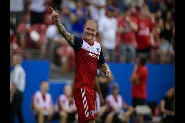 Zdenek Ondrasek elated after scoring winning goal against England