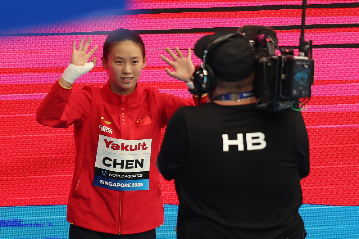 (SP)SINGAPORE-WORLD AQUATICS CHAMPIONSHIPS-DIVING-WOMEN 10M PLATFORM