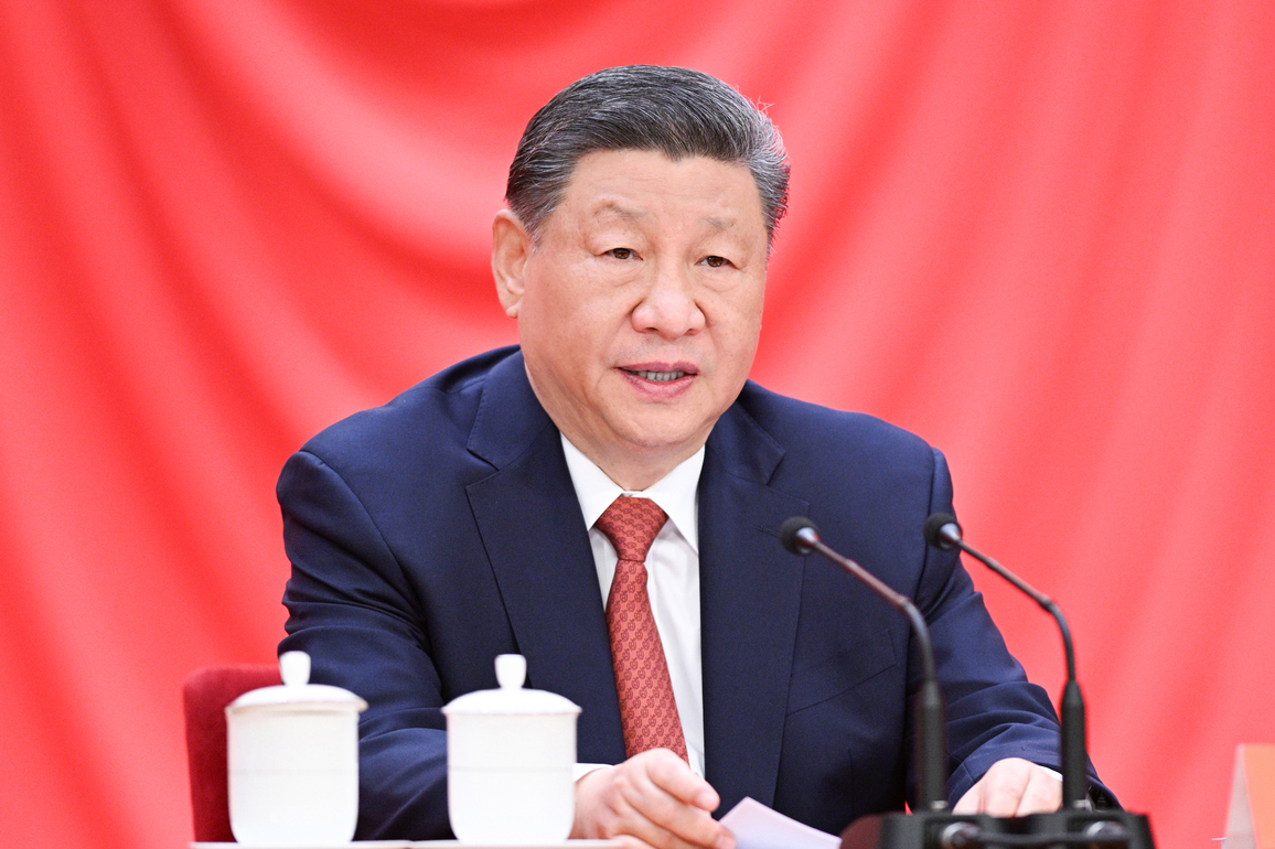 CHINA-BEIJING-XI JINPING-ALL-CHINA FEDERATION OF TRADE UNIONS-FOUNDING-ANNIVERSARY-MODEL WORKERS-EXEMPLARY INDIVIDUALS-GATHERING (CN)