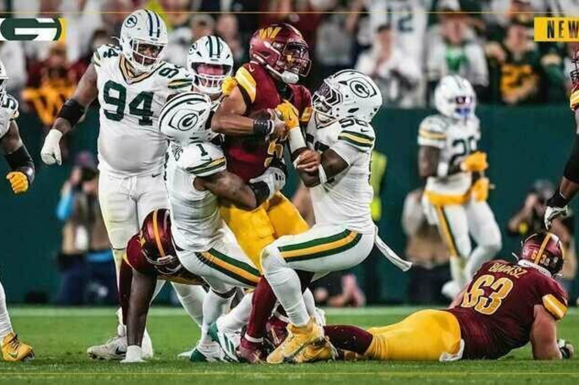 Here's a crazy stat from Packers-Commanders in Week 2