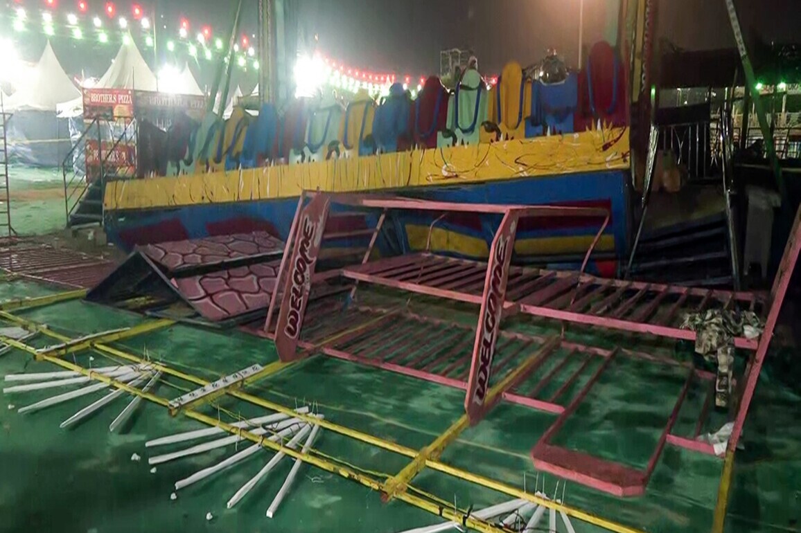 Haryana DGP expresses grief over Surajkund fair swing collapse; on-duty inspector dies while rescuing victims