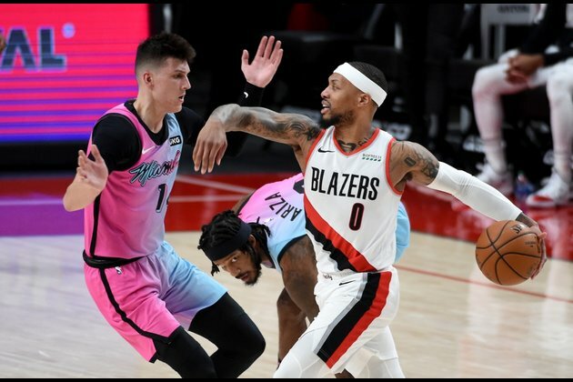 Heat shut down Damian Lillard, Trail Blazers