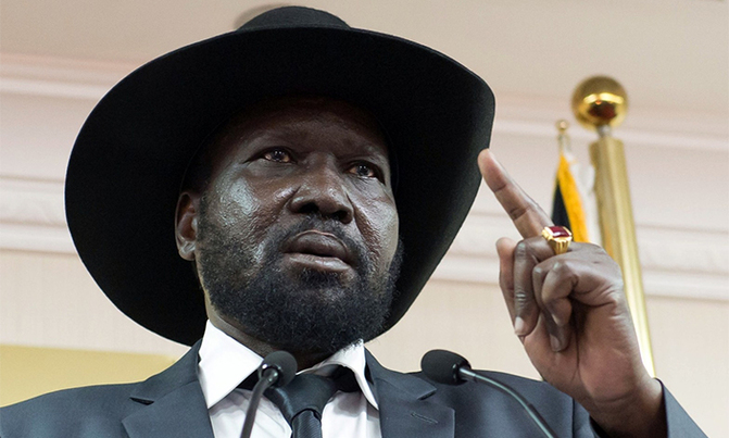 Salva Kiir bans singing of anthem in his absence Salva Kiir bans singing of anthem in his absence