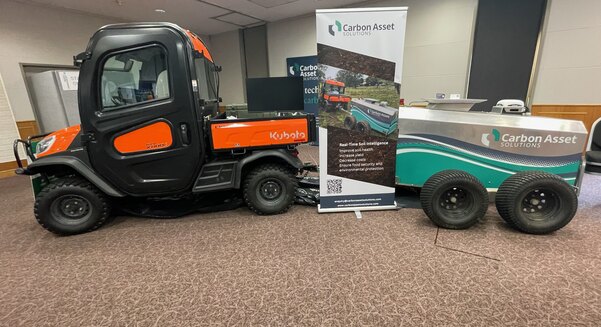 A new method of measuring soil carbon using neutrons was on display in Albury, New South Wales, recently.