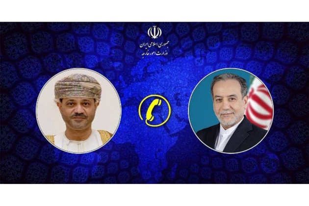 Iranian FM Araghchi, Omani FM Albusaidi discuss diplomatic efforts to 'prevent escalation of tension'