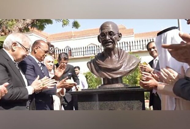 UAE Minister unveils bust of Mahatma Gandhi in Dubai, calls India 'close friend'