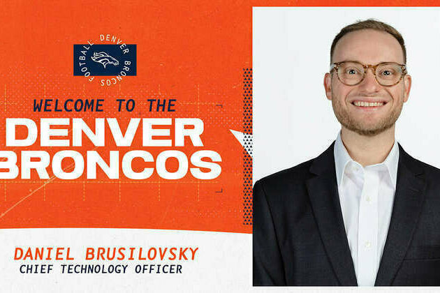 Broncos name Daniel Brusilovsky Chief Technology Officer