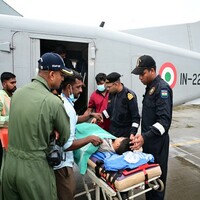 Indian Navy conducts medical evacuation of critically ill child from Agatti Island