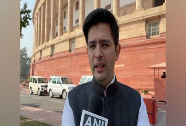 "It's not MPs but democracy that has been suspended": AAP's Raghav Chadha