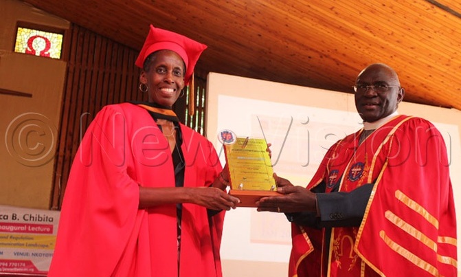 Prof. Chibita gives first professorial lecture at UCU Prof. Chibita gives first professorial lecture at UCU