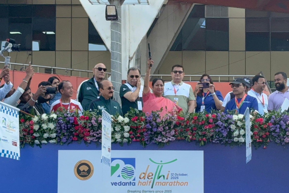 Vedanta Delhi Half Marathon 2025 witnesses Kenya's Alex Matata clinch men's title, 40K plus runners supporting #RunForZeroHunger