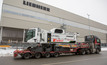  The first LR 1160.1 unplugged leaves the Liebherr plant in Nenzing