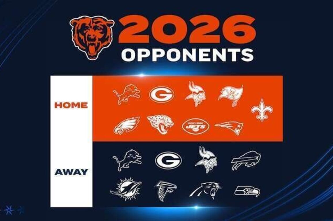 Chicago Bears 2026 opponents