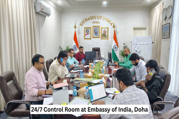 Qatar: Indian Embassy's control room remains functional; around 1000 people brought back to India