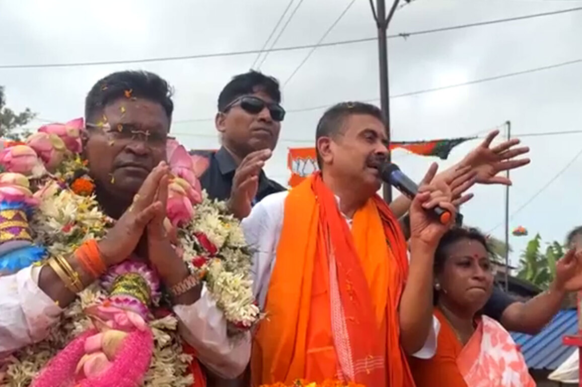 Pushpa said "jhukenge nahi" to "I am leaving": Suvendu Adhikari mocks TMC's Jahangir Khan for withdrawing from Falta repoll