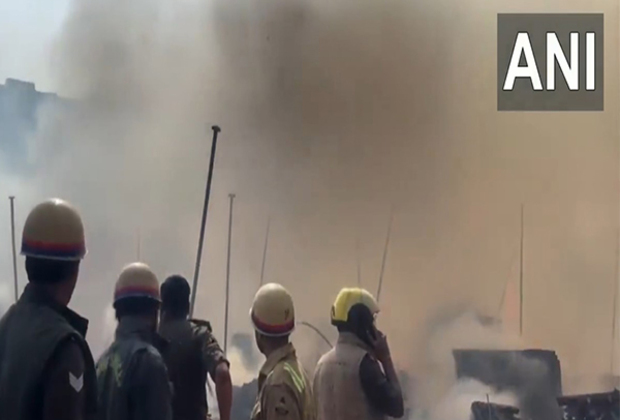 UP: Fire breaks out at warehouse in Noida, none hurt