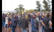  Hundreds of farmers gathers around Parliament House in WA yesterday. Photo: Jenna Santos. 