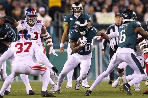 Eagles drub Giants 38-7, advance to NFC title game