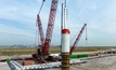  IQIP’s S-1400 Hydrohammer has installed the first foundation for the Maasvlakte 2 onshore wind farm