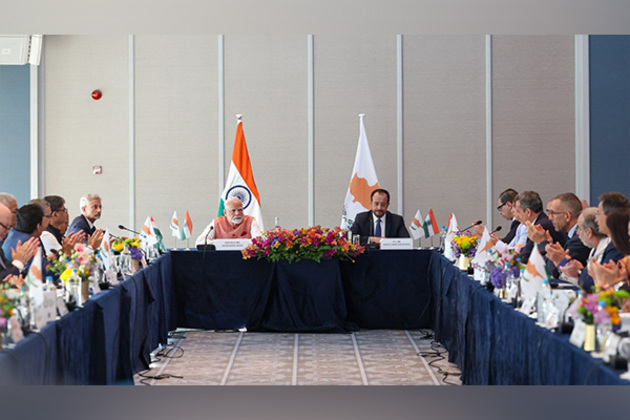 "Sectors like innovation, energy, technology offer immense potential": PM Modi on meeting CEOs in Cyprus