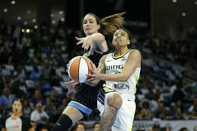 Rebecca Allen's hot shooting gives Sky season sweep of Wings