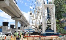  Trevi Foundations Philippines is installing large diameter cast in-situ bored piles for the country’s Metro’s Guideway-Viaduct