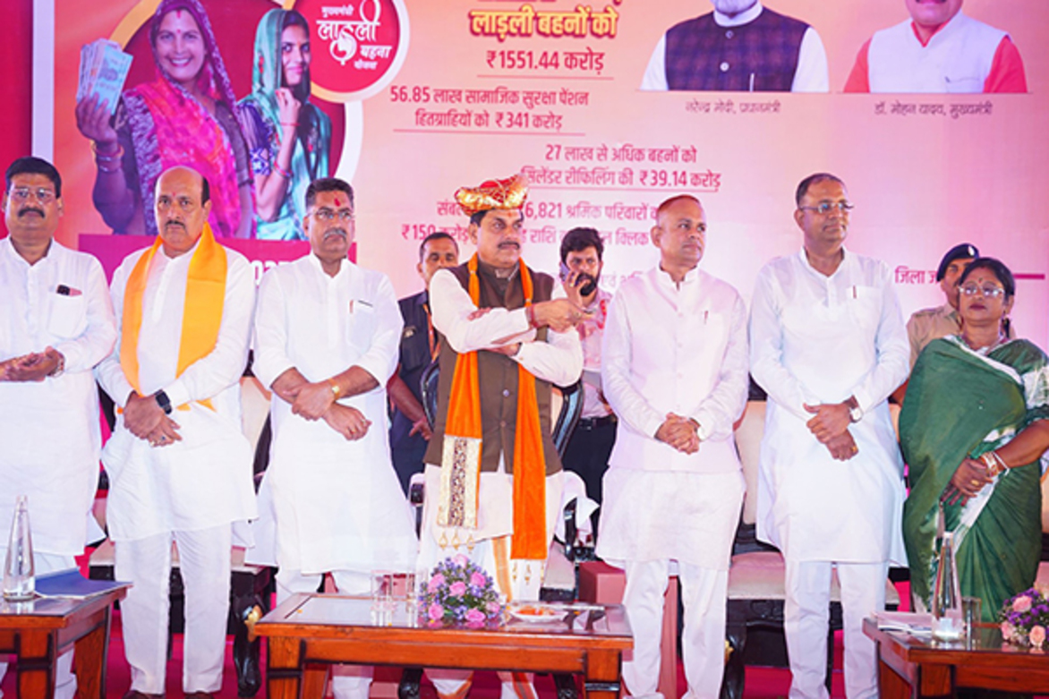 MP CM Yadav transfers 25th installment of Ladli Behna Yojana, announces additional Rs 250 for upcoming Raksha Bandhan fest