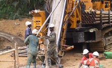 Drilling at Wa in Ghana
