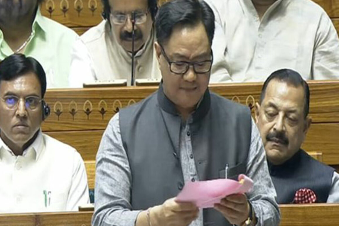 "Why Waqf properties not used for education, medical treatment and income generation for poor Muslims: Kiren Rijiju