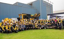 Resemin has donated a Raptor 44 long hole drilling jumbos to the Cetemin Institute