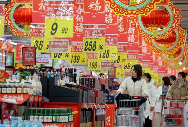 Update: China's retail sales up 4 pct in first two months