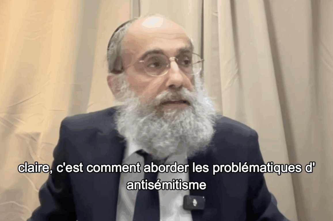 French police detain Palestinian man who allegedly struck rabbi with a chair