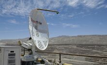 One of the two GroundProbe radars keeping an eye on the Radomir Tomic pit wall.