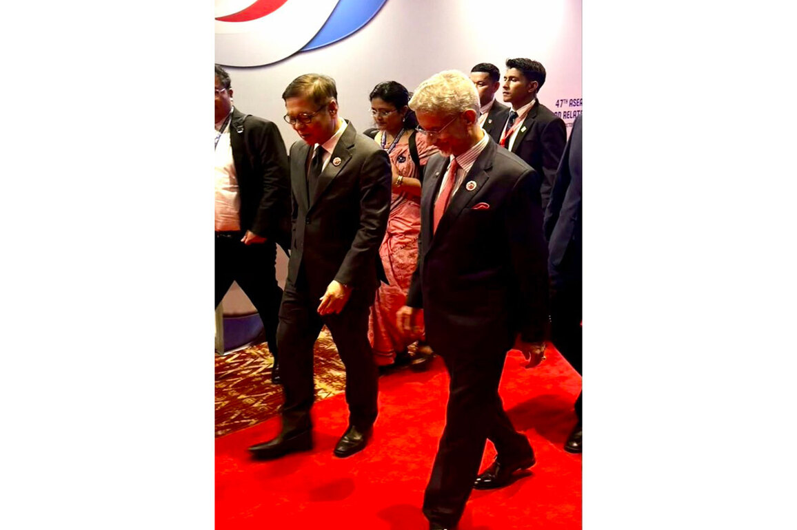 "Look forward to working together to take forward our Strategic Partnership": EAM Jaishankar holds talks with Thai counterpart