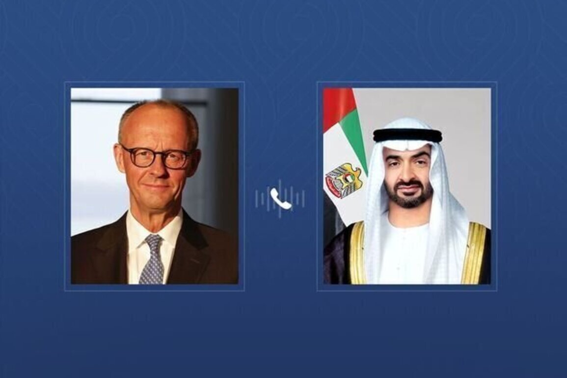 UAE President receives phone call from German Chancellor