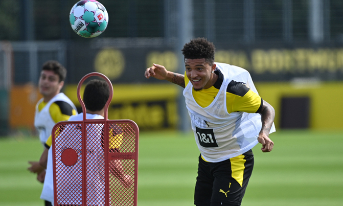 Solskjaer tight-lipped on Man Utd Sancho talks Solskjaer tight-lipped on Man Utd Sancho talks