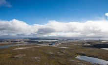 Wind farm at the Diavik Diamond Mine. Copyright © 2017 Dominion Diamond Mines