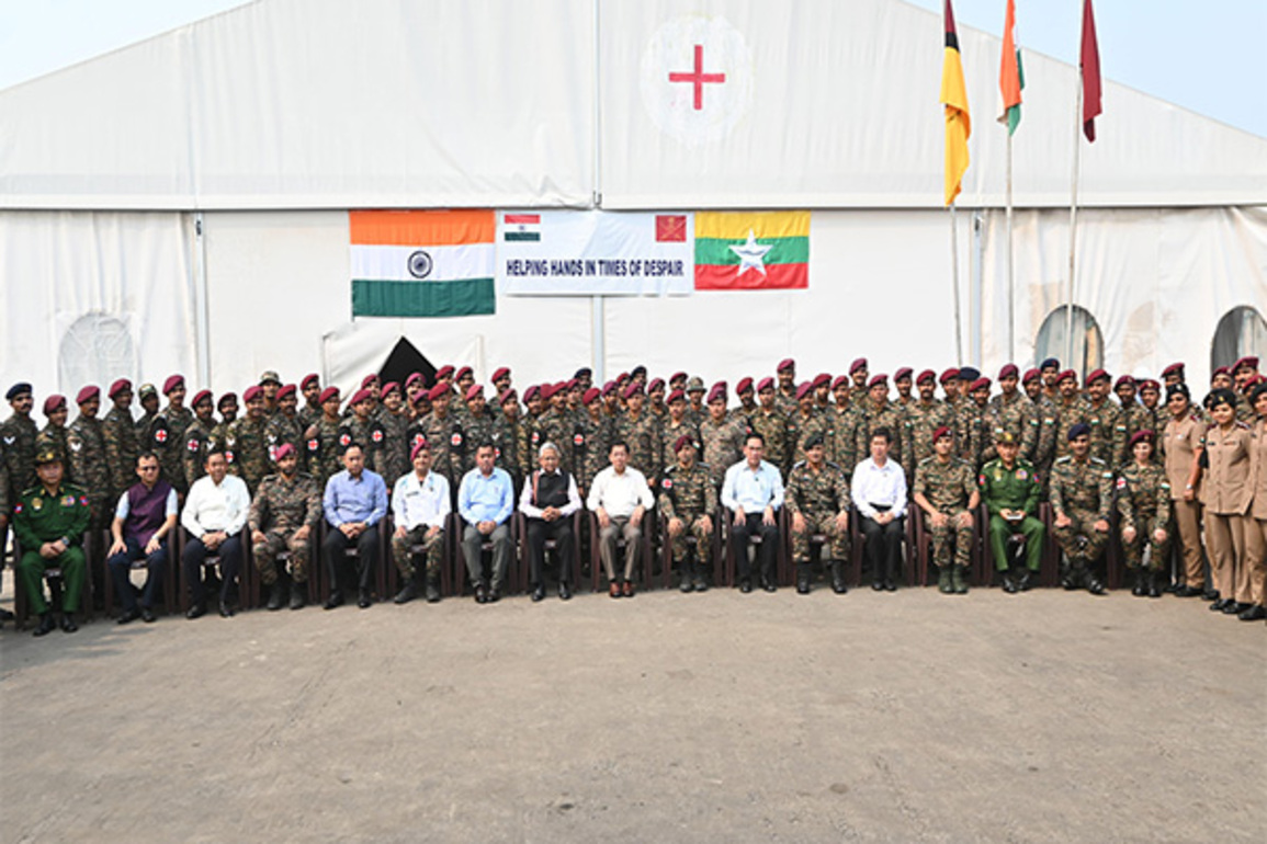 India's field hospital in Myanmar treats 1,651 patients in earthquake relief efforts