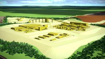 Modelo de projeto de terras raras Colossus