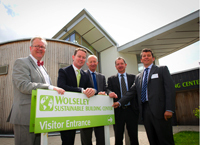 Barker 'delighted' at Plumb Center's involvement in Green Deal   