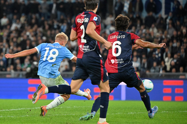 (SP)ITALY-ROME-FOOTBALL-SERIE A- LAZIO VS CAGLIARI