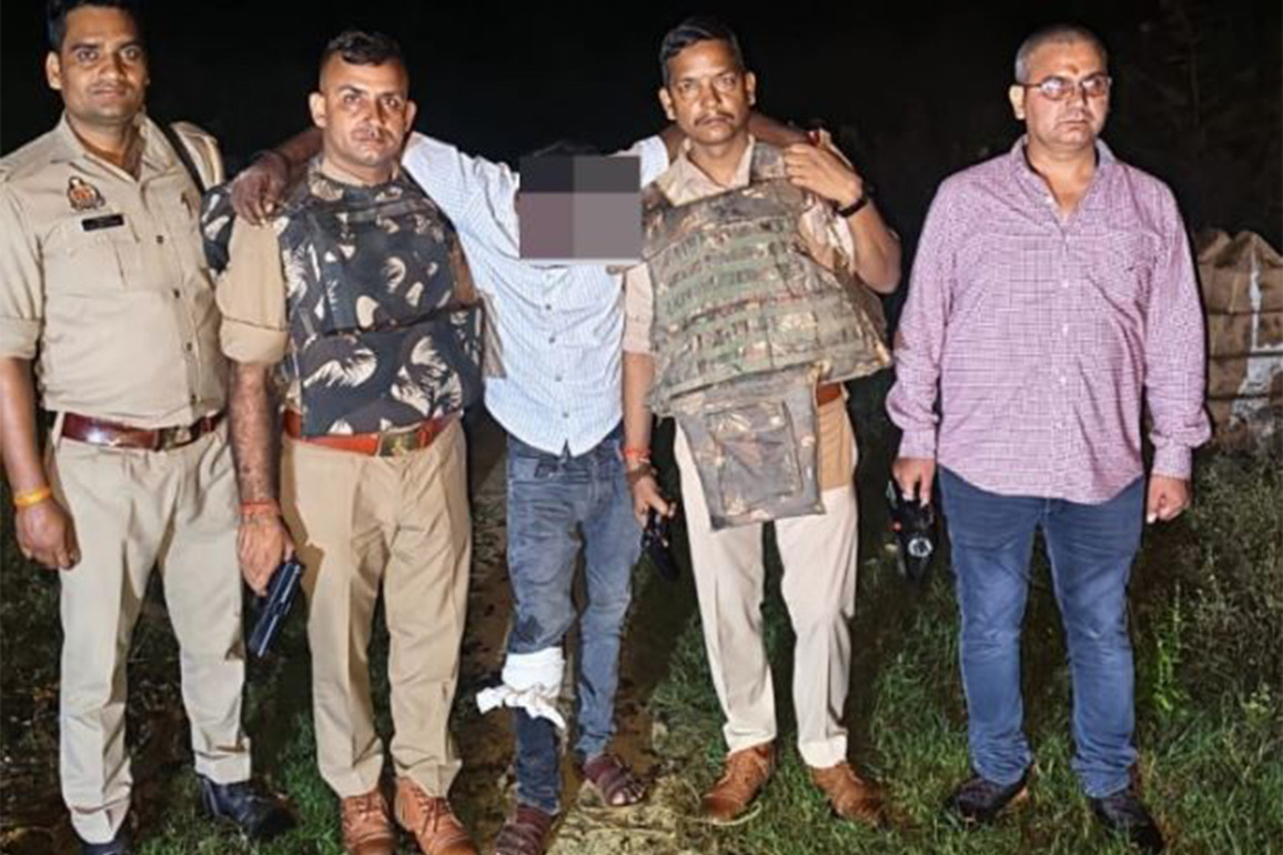 UP: Wanted criminal injured in encounter with Police