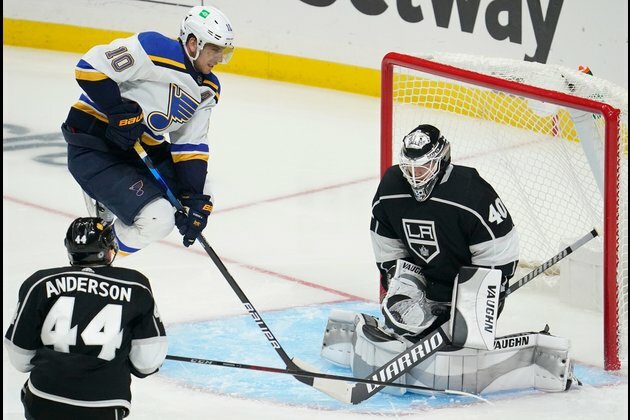 NHL roundup: Blues snatch OT win against Kings