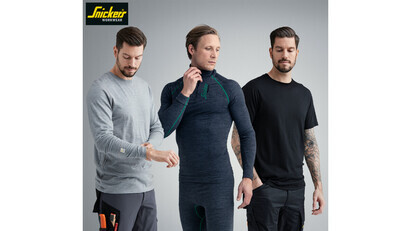 Snickers Workwear Sustainable Merino Wool Clothing