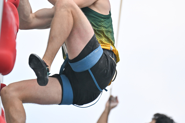 (SP)CHINA-CHENGDU-THE WORLD GAMES 2025-SPORT CLIMBING-MEN'S SPEED SINGLE 4-QUALIFICATION (CN)