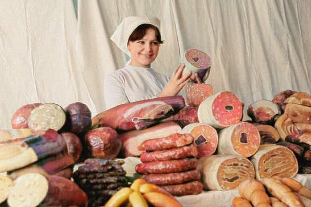 What Soviet grocery stores used to sell