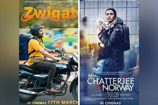 'Mrs Chatterjee v/s Norway' promises good start, while 'Zwigato' struggles at BO