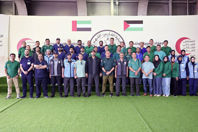 UAE Floating Hospital in Al Arish welcomes 3rd batch of Indonesian medical professionals as part of Operation Chivalrous Knight 3